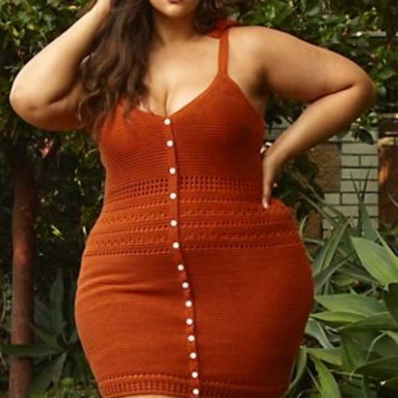 Fashion to Figure Dresses & Skirts - Fashion to Figure Knit Dress